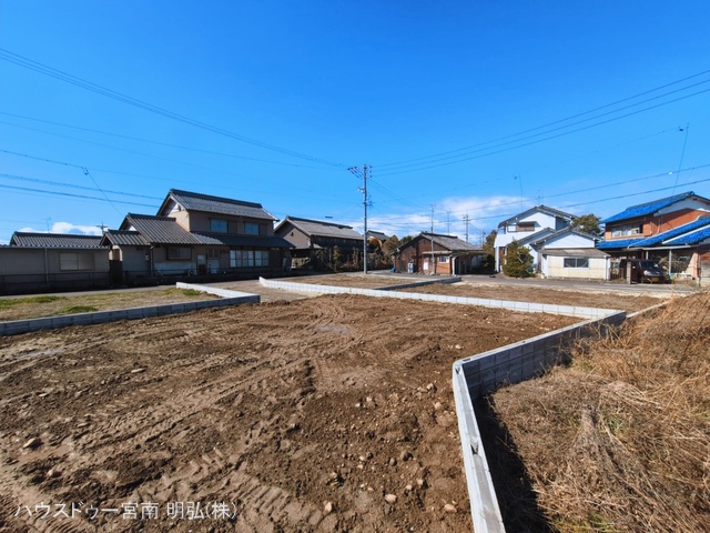 愛知県一宮市萩原町　高松字東郷裏の新築戸建て更地・土地写真 2026年3月3日撮影