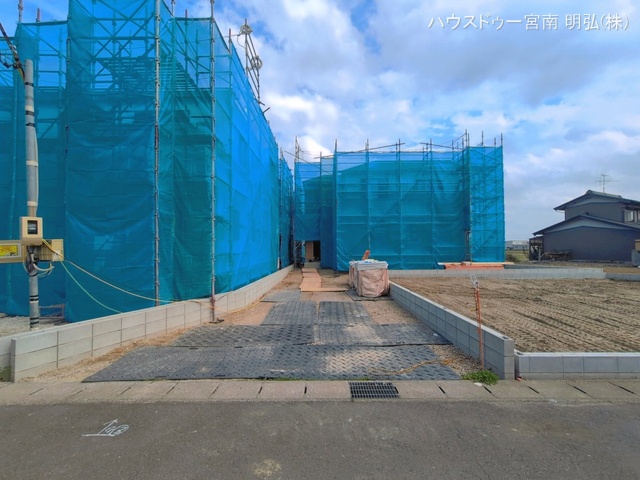 愛知県一宮市萩原町　高松字東郷裏の新築戸建て上棟写真 2026年4月19日撮影