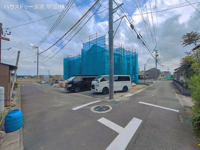 愛知県一宮市萩原町　高松字東郷裏の新築戸建て上棟写真 2026年4月19日撮影