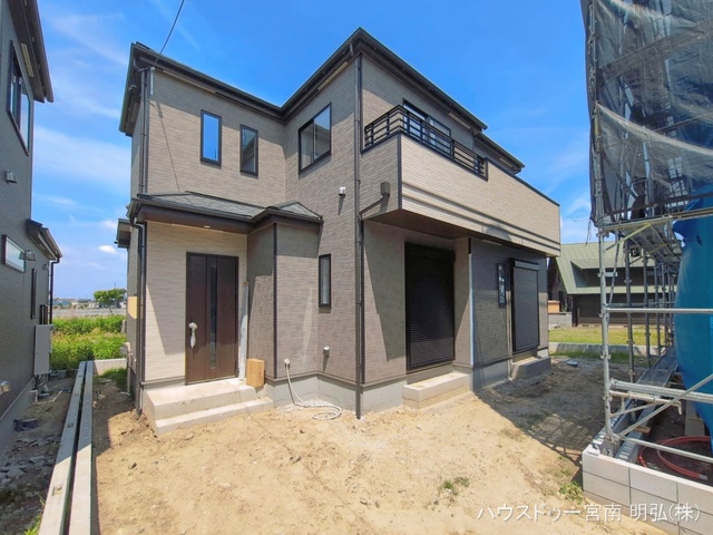 愛知県一宮市萩原町　高松字東郷裏の新築戸建て外構写真 2026年5月25日撮影