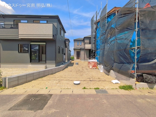 愛知県一宮市萩原町　高松字東郷裏の新築戸建て外構写真 2026年5月25日撮影