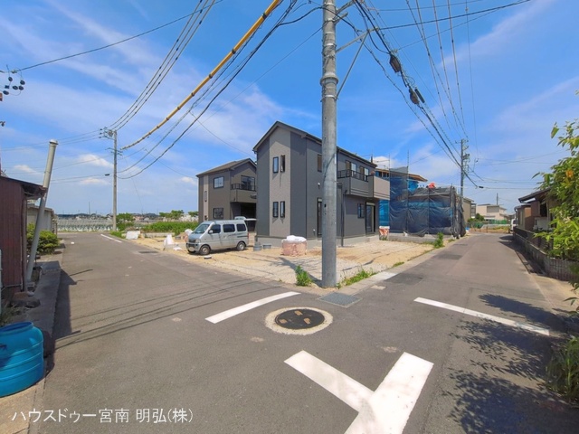 愛知県一宮市萩原町　高松字東郷裏の新築戸建て外構写真 2026年5月25日撮影