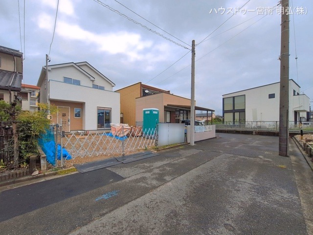 新築戸建て 一宮市第2馬見塚北出 外構