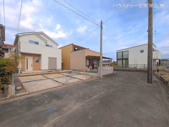 新築戸建て 一宮市第2馬見塚北出 外構