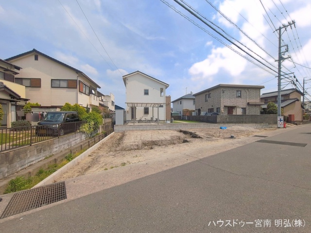 愛知県一宮市西五城字杁先南の新築戸建て更地・土地写真 2026年4月13日撮影