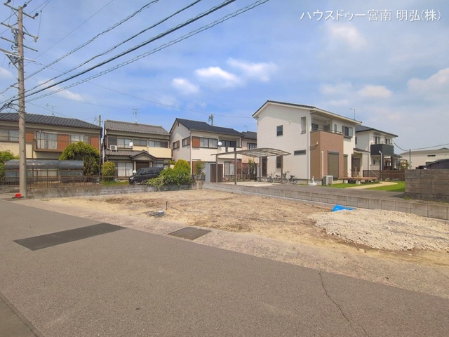 愛知県一宮市西五城字杁先南の新築戸建て更地・土地写真 2026年4月13日撮影