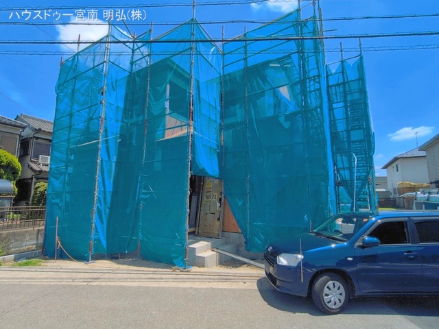 愛知県一宮市西五城字杁先南の新築戸建て上棟写真 2026年5月24日撮影