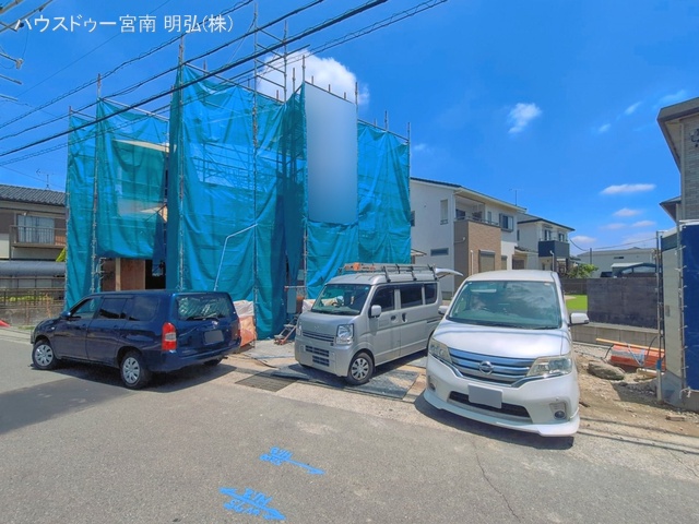 愛知県一宮市西五城字杁先南の新築戸建て上棟写真 2026年5月24日撮影