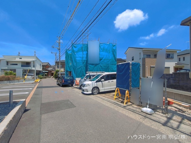 愛知県一宮市西五城字杁先南の新築戸建て上棟写真 2026年5月24日撮影