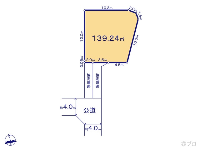 埼玉県さいたま市南区大字広ヶ谷戸の土地 区画図 ※図面と異なる場合は現況を優先